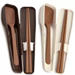 써모스 휴대용 수저통 세트 수저 젓가락 세트