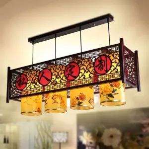 중국집 조명 랜턴 LED 장식 전통 소품 홍등 등불