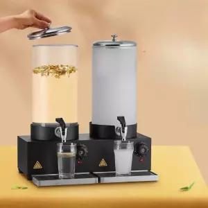 핫음료 디스펜서 호텔 업소용 내열유리 커피 음료통 음료