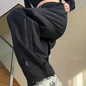 [하프클럽/]여성 주머니 워터프루프 트랙수트 운동 바지