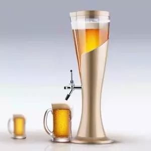 생맥주타워 제조기 와인 생맥기계 쏘맥 대용량 맥주 2L 실버