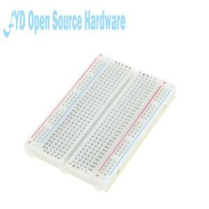 미니 소형  Protoboard DIY 빵 보드 400 포인트 구멍 버스 회로 기판 MB102 용 범용 솔더리스 PCB 브레드