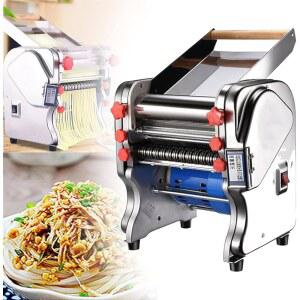 치앙 이탈리안 파스타 전기 상업용 제조기/라면 자동 면 제조기, 나이프 2세트 포함, 폭 3mm/9mm 및 2mm/6mm FKM-160