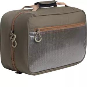 우수리스 플라이 타이잉 키트와 여러 개의 시스루 파우치 타이 툴 스테이션 및 스풀 트레이 보관함이