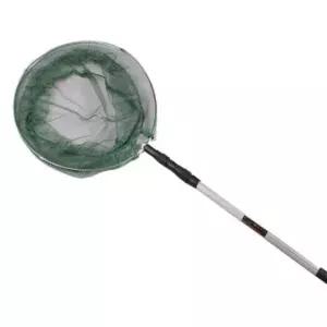 접이식 알류미늄 뜰채 원형 삼각 민물 낚시 망채 도구 (WFJ5QF4)