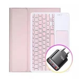 갤럭시탭S7 플러스 터치패드 키보드 케이스+Toocki 40W 고속충전기 (WFK3PFT)