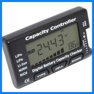 1-7 셀 셀미터 디지털 배터리 용량 감지기 LiPo LiFe 리튬 이온 Nicd NiMH 전압 감지기/테스터 RC 배터리