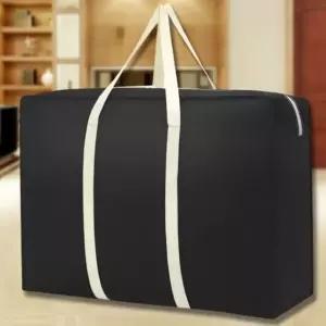 이불가방 이사 보관 튼튼한 이사짐 특대형 가방 블랙 (WFJPW2Q)