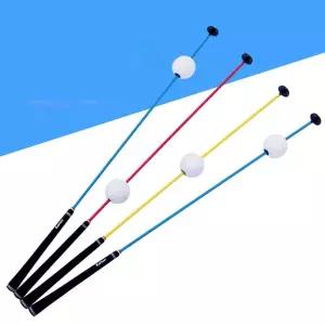 골프 스윙 연습 레드 실내 기구 교정 보조 스틱 완드 매트 자세 어드밴스드