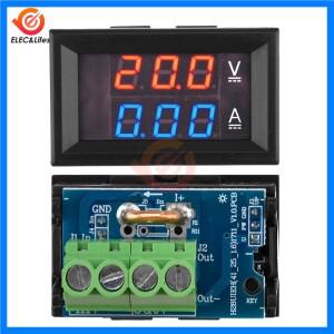 DC 7-100V 20A 50A 전압 Amtmeter 미니 디지털 방식으로 Amp 볼트 전압 전류 미터 검출기 테스터 0.28 