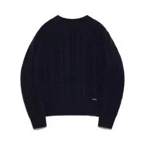 매장정품 리 LEE 우먼 볼드 케이블 니트 네이비 LE2504KT66NA 142162