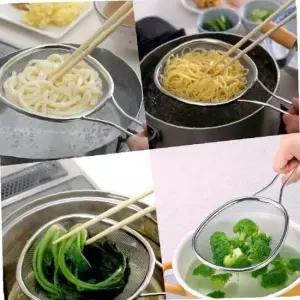 우동 국수 거름망 메쉬 채반 스텐레스 면 요리기구