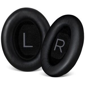 [미국배송] BOSE QUIETCOMFORT 45 35II (QC-45 QC-35 II)를 위한 AURIVOR 교체 이어패드 쿠션 SE (QC SE)/새로운 헤드폰과 호환되는 프리미엄 이어커버 (블랙)