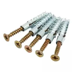 강력 팽창 드릴링 금속 잠금 확장 잭너트 구멍 8mm 튜브 100개