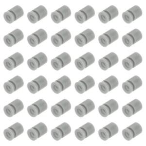 RC F4 F7 비행 컨트롤러 드론 액세서리 M3x8mm 그레이 용 MECCANIXITY 방진 고무공, 36팩