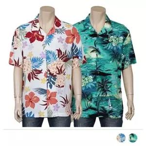 고품질 드레스 체크셔츠 단가라 줄무늬 반팔 솔리드 남자 (WFJRELQ)