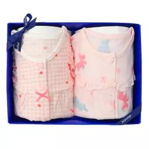 갤러리아 (압소바출산,백일,돌,아기내의세트)라니7부내의+츄르내의2종세트(