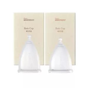 해피문데이 베이직컵 생리컵 안심 편안 숏+미디엄1set BNS