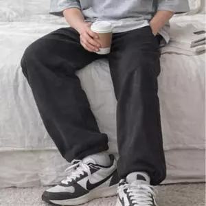 [라일리의류] Rly 남성 와이드 골덴바지 캐주얼 통넓은 겨울 밴딩