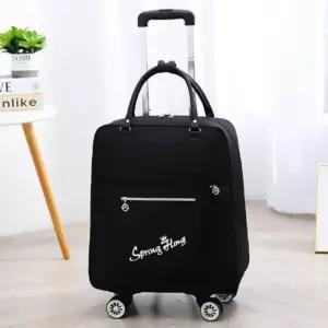 바퀴달린 블랙 캐리어 백팩 여행용 골프캐리어 카트백 (WFJ68A7)