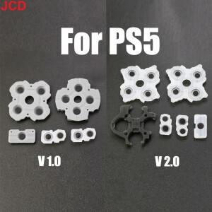 [호환품]JCD PS5 컨트롤러용 고무 전도성 단추 멤브레인 키 패드 V1.0 V2.0 5 세트