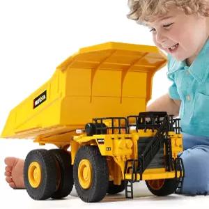 샤인시그널 라지 덤프트럭 모델 건설 차량 다이캐스트 마스터즈 1 35 스케일 생일 선물