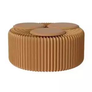 골판 종이 쇼파 북카페 로비 옷가게 매장 벤치 경량 쇼룸