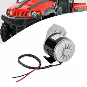 전기 자동차 기어드 모터 350W 12V MY1016Z 기어 감속 9개의 톱니 스프로켓과 3000RPM 속도 자전거 스쿠터