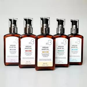 라입 R3 아르간 헤어오일 3개 수분 윤기 에센스 100ml