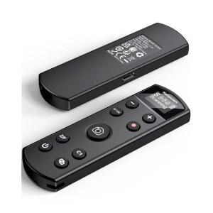 [미국배송] 소니 충전식 무선 리모컨 - ZV-1/ZV-E10/ZV-1F/ZV-E1/A6100/A6600/A6700/A7R V/A7 IV/A7 III/A9 II와 호환되는 카메라 릴리스 블랙