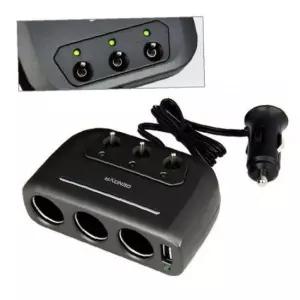 차량용 멀티 소켓 시거잭 3구 틸트 자동차