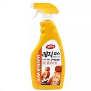 간단 분사 레자 왁스 650ml 차량용 셀프 세차 가죽 시트 관리 차시트 자동차세