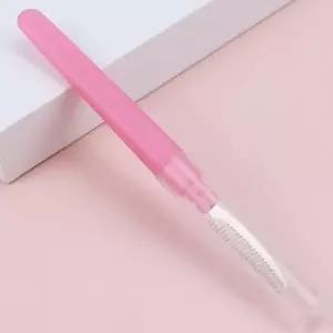 뷰티 아이템 메이크업 후 정교한 속눈썹 정리 빗 소품 (WFJ7PJD)