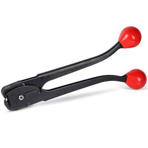 고강도 스트랩 씰러 크림퍼 포장 밴딩 씰링 액션 더블 노치 전면 프로페셔널 스틸 씰 커터 도구 키트 3/4인치 금속 고장력 팔레트