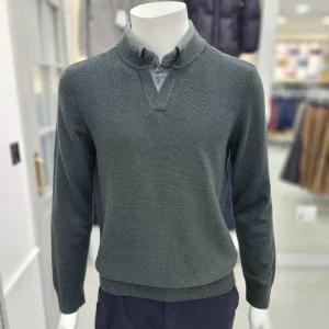 [인디안]셔츠 레이어드 니트 스웨터 MIEBP4F820143_SH