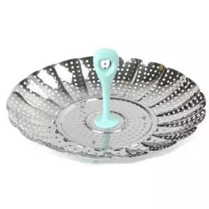 스텐 접이식찜기 찜받침 삼발이 만두 찜판 채반 28cm (WFK9RHR)