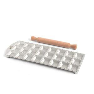 마르카토 라비올리 메이커 몰드, 2도즌 2인치 정사각형 라비올리 제작