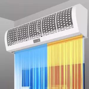 온풍 에어커튼 고급형 히터 입구 출입문 상가 매장 차단 난방 업그레이드 에어컨 창고 열풍