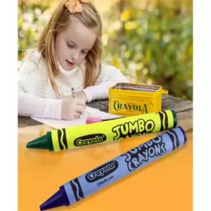 한생 크레욜라 점보크레용 8색 유아첫크레파스