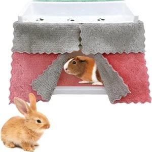캐서린 기니 피그 이층 침대 매트가 있는 왜소한 토끼 휴식과 놀이를 위한 햄스터 친칠라 고슴도치 시리아