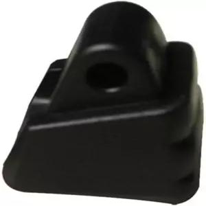 Jowxsx 1Pcs 블랙 롤러 스케이트 브레이크 스토퍼 교체 액세서리 블록 범용 논슬립 인라인 안전 토 스톱 및