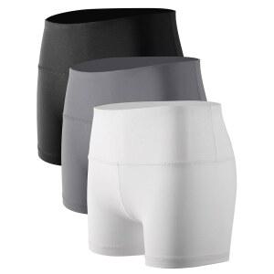 요가 러닝 배구를 위한 CADMUS 여성용 하이웨이스트 스판덱스 운동 반바지