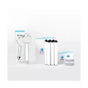 DR.PIEL 특허 2중 필터 샤워기 기본세트 + 1년 세트 1차필터 6EA 2차필터 2EA 238235