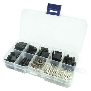 듀폰 케이블 점퍼 와이어 핀 헤더 하우징 키트  수 크림프 및 암 터미널 커넥터  2.54mm  310 개