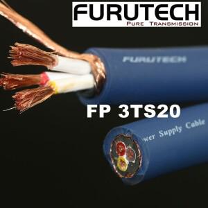 일본 Furutech FP-3TS20 OCC 블루 리본  하이파이 사운드  전원 케이블  블렌더 연결