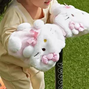 [PACKY] 헬로키티 어린이 아동용 킥보드 장갑 자전거 핸들커버 양손 핸드워머 유아 겨울 선물 추천