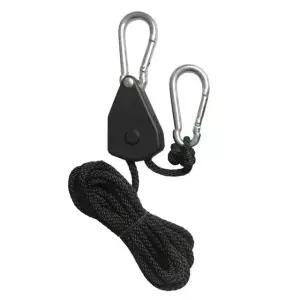 다용도 도르래 로프 고정걸이 높낮이 조절 스토퍼 (WFK9F81)