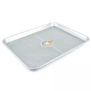 양은 써빙 알루미늄 서빙 채반 양은타공직쟁반 4호 (WFK9TC4)