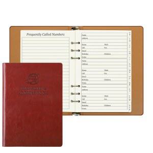 [미국배송] 알파벳 탭이 있는 정장 리필 가능한 주소록 600개의 입구 공간 대형 인쇄 연락처/전화번호부 노인용 PU 가죽 하드커버 주소록