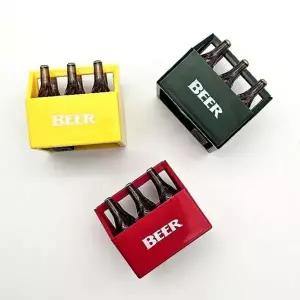 레트로 병따개 자석 맥주 오프너 미니어처 판촉물 맥 (WFK934I)